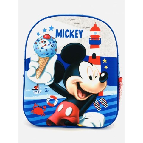 Plecak 3D do przedszkola Myszka Miki 8 niebieski P24 Plecak 3D do przedszkola Myszka Miki 8 niebieski P24