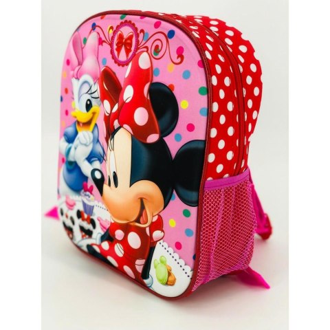 Plecak 3D do przedszkola Myszka Mini 8 różowy P24 Plecak 3D do przedszkola Myszka Mini 8 różowy P24