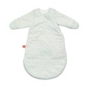Śpiworek z zameczkiem 60 cm 0-3m MILA, ZOE i LANA jasnozielony kwiaty Nattou Śpiworek z zameczkiem 60 cm 0-3m MILA, ZOE i LANA jasnozielony kwiaty Nattou