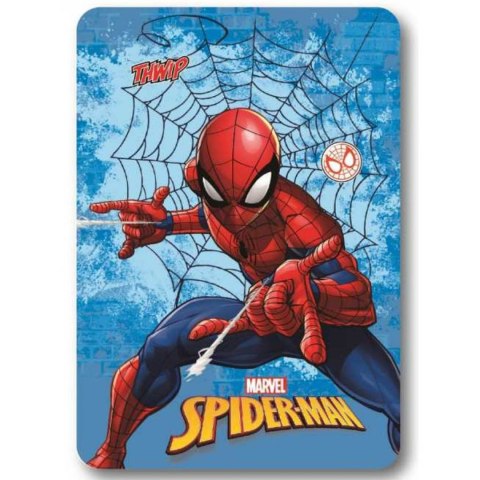 Koc polarowy 100x140 Spiderman 2 niebieski pled dziecięcy S24 Koc polarowy 100x140 Spiderman 2 niebieski pled dziecięcy S24