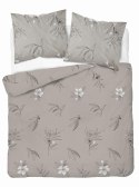 Pościel satynowa 160x200 beżowa kwiaty 4916 A Home Satin 80 Pościel satynowa 160x200 beżowa kwiaty 4916 A Home Satin 80