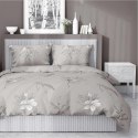 Pościel satynowa 160x200 beżowa kwiaty 4916 A Home Satin 80 Pościel satynowa 160x200 beżowa kwiaty 4916 A Home Satin 80