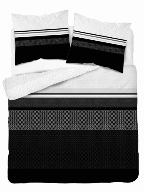 Pościel satynowa 160x200 białą czaran geometria 4917 A Home Satin 80 Pościel satynowa 160x200 białą czaran geometria 4917 A Home Satin 80
