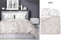 Pościel satynowa 220x200 beżowa kwiaty 4070 C Home Satin 80 Pościel satynowa 220x200 beżowa kwiaty 4070 C Home Satin 80