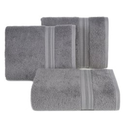 Ręcznik 50x90 Elen 04 stalowy 550g/m2 Eurofirany
