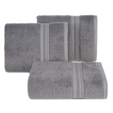 Ręcznik 50x90 Elen 04 stalowy 550g/m2 Eurofirany Ręcznik 50x90 Elen 04 stalowy 550g/m2 Eurofirany
