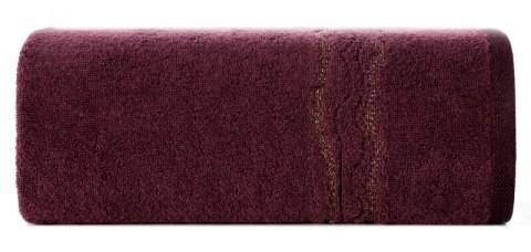 Ręcznik 50x90 Karin 08 bordowy 500g/m2 Eurofirany Ręcznik 50x90 Karin 08 bordowy 500g/m2 Eurofirany