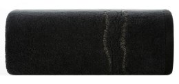 Ręcznik 50x90 Karin 11 czarny 500g/m2 Eurofirany