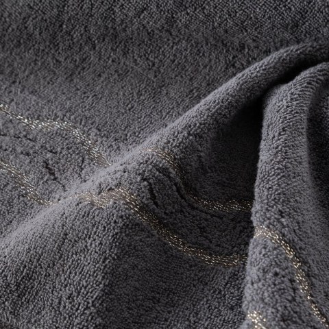 Ręcznik 70x140 Karin 05 stalowy 500g/m2 Eurofirany Ręcznik 70x140 Karin 05 stalowy 500g/m2 Eurofirany
