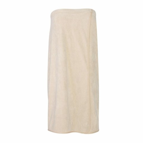 Ręcznik damski do sauny Pareo Active L/XL beżowy mikrofibra Ręcznik damski do sauny Pareo Active L/XL beżowy mikrofibra