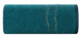 Ręcznik 30x50 Karin 07 turkusowy ciemny 500g/m2 Eurofirany