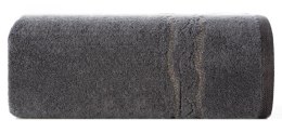 Ręcznik 50x90 Karin 05 stalowy 500g/m2 Eurofirany