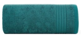 Ręcznik 50x90 Laris 05 turkusowy ciemny 550g/m2 Eurofirany