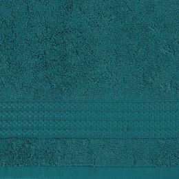 Ręcznik 50x90 Laris 05 turkusowy ciemny 550g/m2 Eurofirany