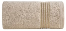 Ręcznik 50x90 Lila 03 beżowy 500g/m2 Eurofirany