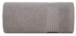 Ręcznik 50x90 Lila 04 szary 500g/m2 Eurofirany