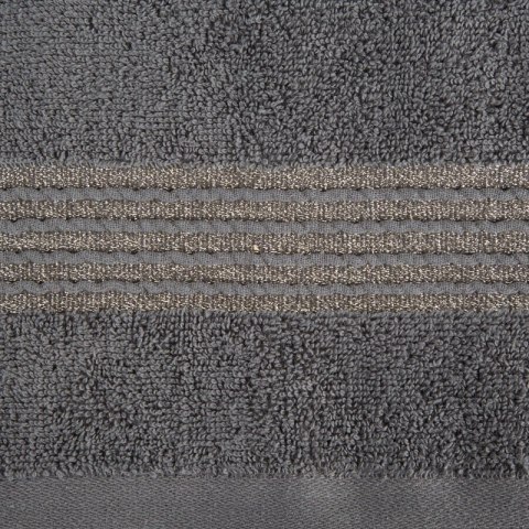 Ręcznik 50x90 Lila 05 grafitowy 500g/m2 Eurofirany Ręcznik 50x90 Lila 05 grafitowy 500g/m2 Eurofirany