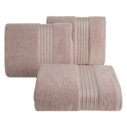 Ręcznik 50x90 Lila 08 pudrowy róż 500g/m2 Eurofirany