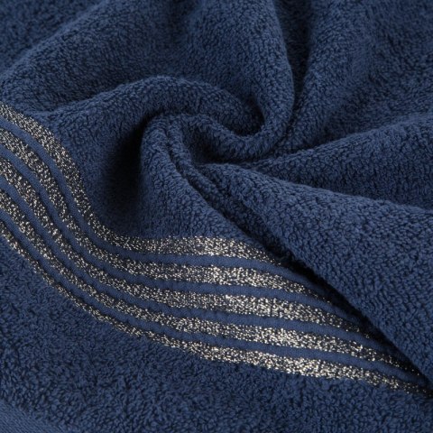 Ręcznik 50x90 Lila 10 granatowy 500g/m2 Eurofirany Ręcznik 50x90 Lila 10 granatowy 500g/m2 Eurofirany