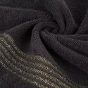 Ręcznik 50x90 Lila 11 czarny 500g/m2 Eurofirany Ręcznik 50x90 Lila 11 czarny 500g/m2 Eurofirany