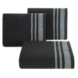 Ręcznik 70x140 Mery 10 czarny 500g/m2 Eurofirany