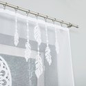 DINA Panel żakardowy gotowy, z motywem łapacza snów, szerokość 160 x wysokość 160, kolor 001 biały 019413/PBL/001/160160/1