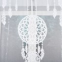 DINA Panel żakardowy gotowy, z motywem łapacza snów, szerokość 160 x wysokość 160, kolor 001 biały 019413/PBL/001/160160/1