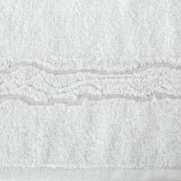 Ręcznik 30x50 Karin 01 biały 500g/m2 Eurofirany