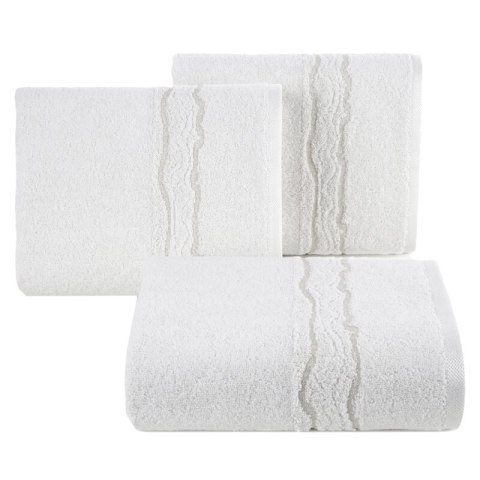 Ręcznik 30x50 Karin 01 biały 500g/m2 Eurofirany Ręcznik 30x50 Karin 01 biały 500g/m2 Eurofirany