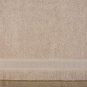 Ręcznik Abbie 100x150 beżowy 500 g/m2 frotte bawełniany Eurofirany Ręcznik Abbie 100x150 beżowy 500 g/m2 frotte bawełniany Eurofirany