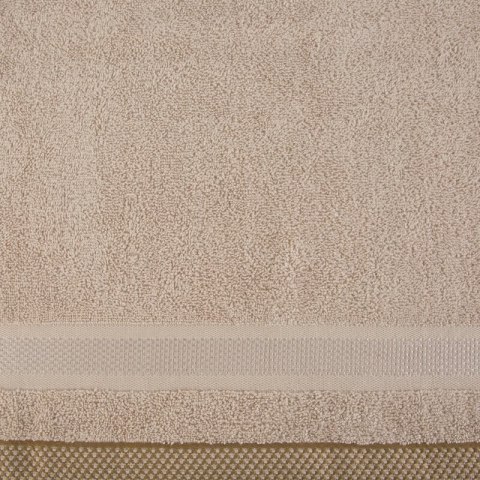 Ręcznik Abbie 100x150 beżowy 500 g/m2 frotte bawełniany Eurofirany Ręcznik Abbie 100x150 beżowy 500 g/m2 frotte bawełniany Eurofirany