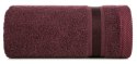 Ręcznik Abbie 100x150 bordowy 500 g/m2 frotte bawełniany Eurofirany Ręcznik Abbie 100x150 bordowy 500 g/m2 frotte bawełniany Eurofirany