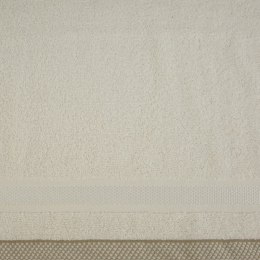 Ręcznik Abbie 100x150 kremowy 500 g/m2 frotte bawełniany Eurofirany