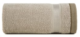 Ręcznik Abbie 50x90 beżowy 500 g/m2 frotte bawełniany Eurofirany