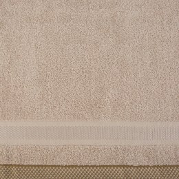 Ręcznik Abbie 50x90 beżowy 500 g/m2 frotte bawełniany Eurofirany