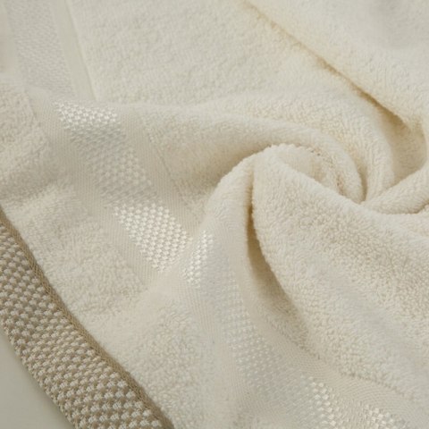Ręcznik Abbie 50x90 kremowy 500 g/m2 frotte bawełniany Eurofirany Ręcznik Abbie 50x90 kremowy 500 g/m2 frotte bawełniany Eurofirany