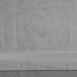 Ręcznik Abbie 50x90 srebrny 500 g/m2 frotte bawełniany Eurofirany