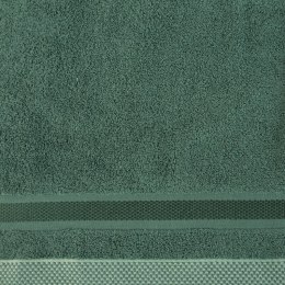 Ręcznik Abbie 50x90 zielony ciemny 500 g/m2 frotte bawełniany Eurofirany