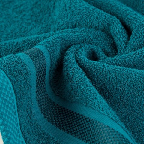 Ręcznik Abbie 70x140 turkusowy 500 g/m2 frotte bawełniany Eurofirany Ręcznik Abbie 70x140 turkusowy 500 g/m2 frotte bawełniany Eurofirany