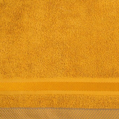 Ręcznik Abbie 70x140 żółty ciemny 500 g/m2 frotte bawełniany Eurofirany Ręcznik Abbie 70x140 żółty ciemny 500 g/m2 frotte bawełniany Eurofirany