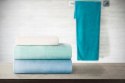 Ręcznik Amy 3 80x150 kremowy 380 g/m2 frotte Eurofirany