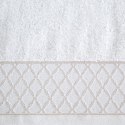 Ręcznik Layla 30x50 biały 500 g/m2 frotte bawełniany Eurofirany