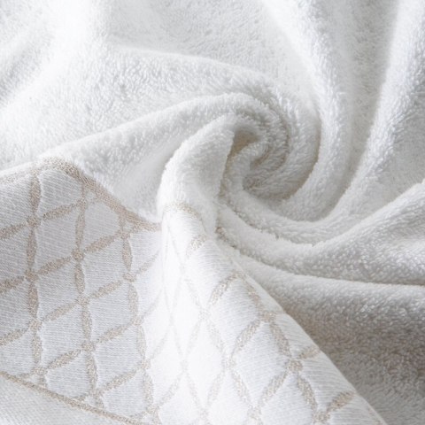 Ręcznik Layla 30x50 biały 500 g/m2 frotte bawełniany Eurofirany Ręcznik Layla 30x50 biały 500 g/m2 frotte bawełniany Eurofirany