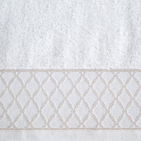 Ręcznik Layla 70x140 biały 500 g/m2 frotte bawełniany Eurofirany Ręcznik Layla 70x140 biały 500 g/m2 frotte bawełniany Eurofirany
