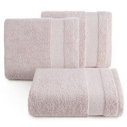 Ręcznik Nessy 50x90 pudrowy róż 500 g/m2 frotte bawełniany Eurofirany