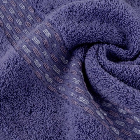 Ręcznik Riva 70x140 fioletowy 500 g/m2 frotte Eurofirany Ręcznik Riva 70x140 fioletowy 500 g/m2 frotte Eurofirany