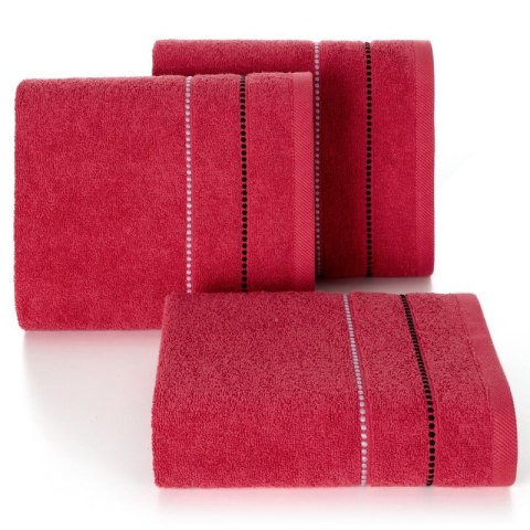 Ręcznik Suzi 30x50 czerwony 500 g/m2 frotte bawełniany Eurofirany Ręcznik Suzi 30x50 czerwony 500 g/m2 frotte bawełniany Eurofirany