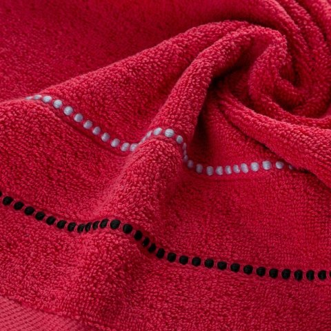 Ręcznik Suzi 30x50 czerwony 500 g/m2 frotte bawełniany Eurofirany Ręcznik Suzi 30x50 czerwony 500 g/m2 frotte bawełniany Eurofirany