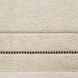 Ręcznik Suzi 50x90 beżowy 500 g/m2 frotte bawełniany Eurofirany