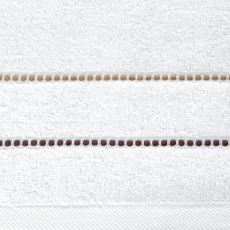 Ręcznik Suzi 50x90 biały 500 g/m2 frotte bawełniany Eurofirany